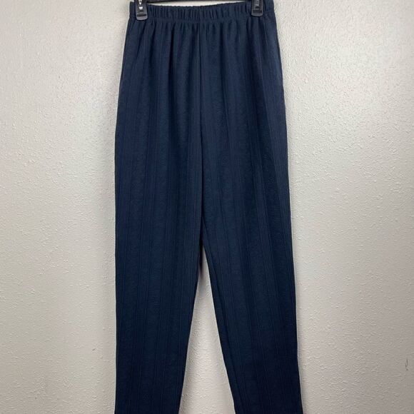 Jenny Buchanan Navy Blue Casual Pants Size S EUC - Picture 1 of 4